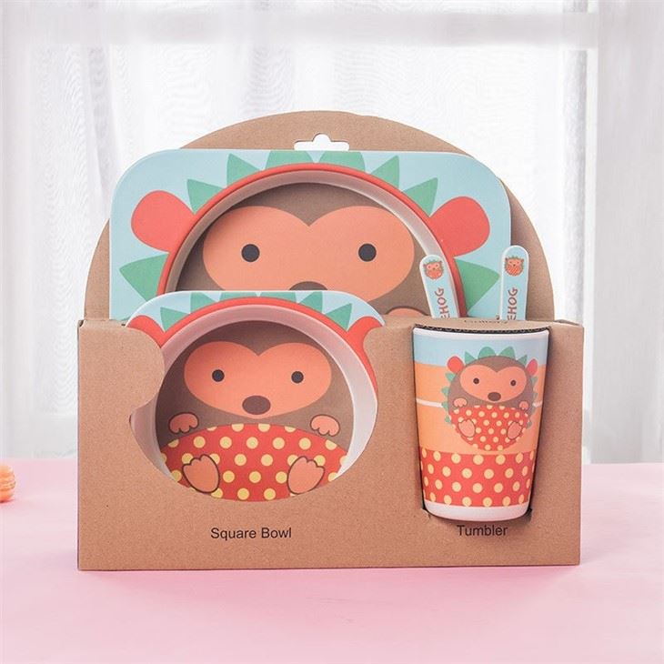 Bamboo Fiber Tableware Set